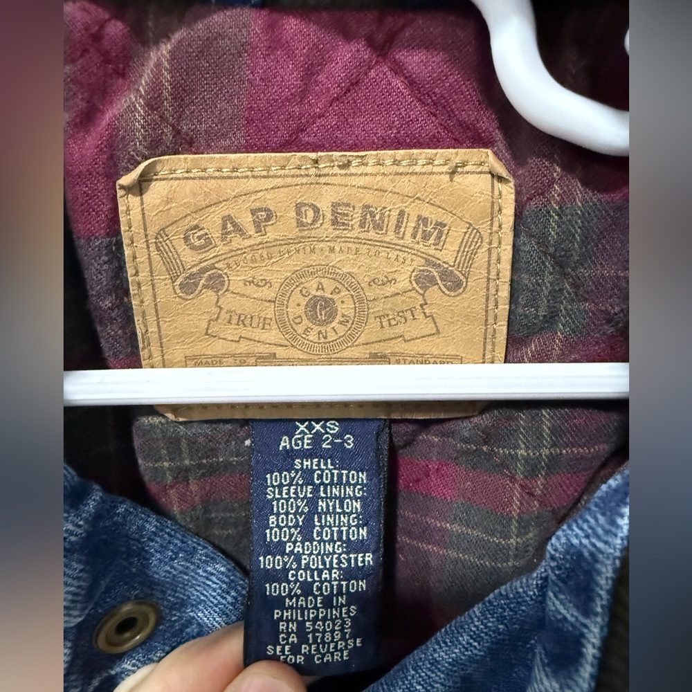 Vintage GAP baby Jean jacket size XXS - Picture 2 of 6